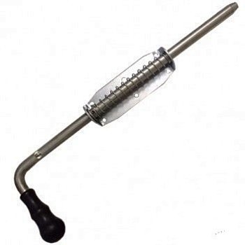 Засов гаражный Симеко 420 мм, полуавтомат подпружиненный (г.Боровичи)