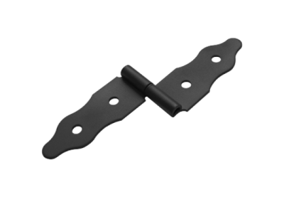 На картинке «Петля-стрела фигурная ПС 90х260 "Домарт" чёрная, правая »