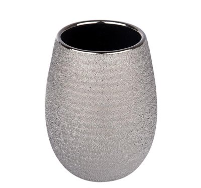 На картинке «Стакан д/зубн. щеток керамика Silver CE0988A-TB»