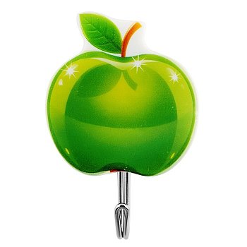 Комплект крючков пластик Яблоки (3 шт)