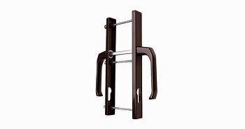 Нажимной гарнитур 30_92мм коричневый (квадратная планка, L = 242мм) (25)