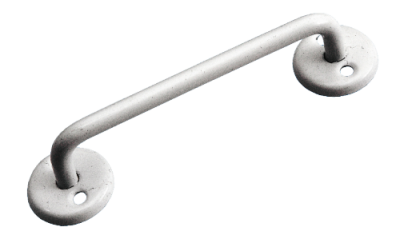 На картинке «Ручка-скоба РС-100-3 белая (М-К)»