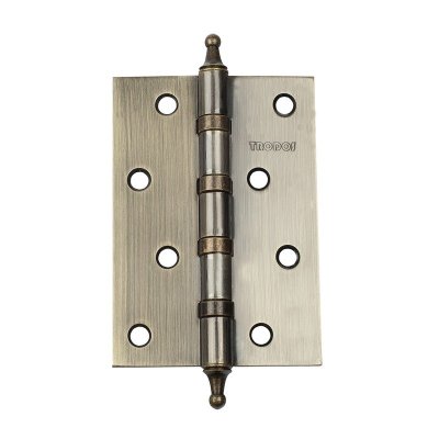 На картинке «Петля "Trodos"100х70х2,5 мм  4BB конус бронза (AB)*»