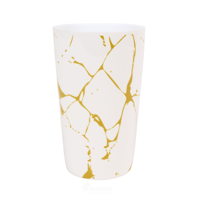 На картинке «Стакан д/зубн. щеток Нури, белый, полирезин, BRE0590AA-TH»