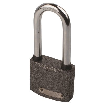 На картинке «Замок навесной "Trodos" (Box) BC-HG36-38L дл.дужка полимер»