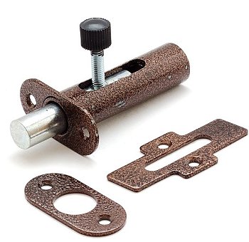 Засов дверной Симеко ЗЩ 018 врезной L-77 мм (г.Боровичи)