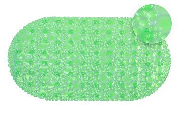 Ковер резиновый Линза 65х34 (зеленый)