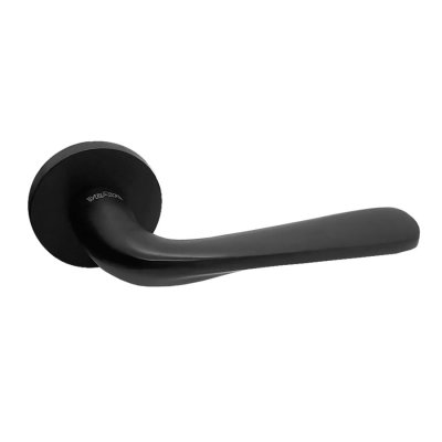 На картинке «Ручка раздельная Vrata "2231" серия 06 slim, черный матовый»