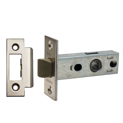 На картинке «Защелка "Trodos" 6-45 "бесшумная" никель (SN)»