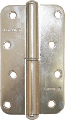 На картинке «Петля накладная ПН1-110 цинк, левая (М-К)»