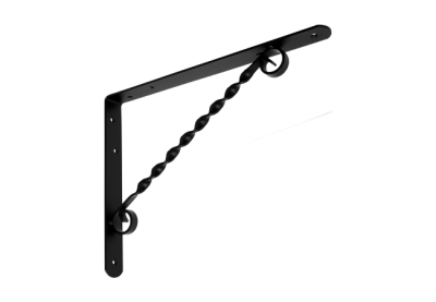 На картинке «Кронштейн фигурный "Домарт" 300х225 черный »