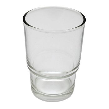 Стакан стеклянный Dolphin прозрачный (CP02)