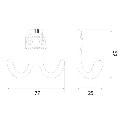 На картинке «Крючок "ZY-209B" (04.49.07) серебро*»
