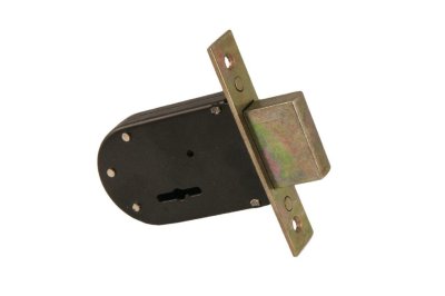 На картинке «Замок врезной ЗВ 8-955 "Сувальда" 2 ключа, хром (под KALE 105 F)»