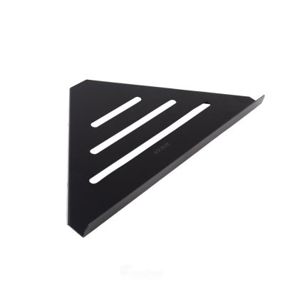 На картинке «Полка угловая Black 1-ая литая нерж D68072»