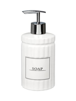 На картинке «Дозатор для жидкого мыла Zenfort "Mona", керамика»