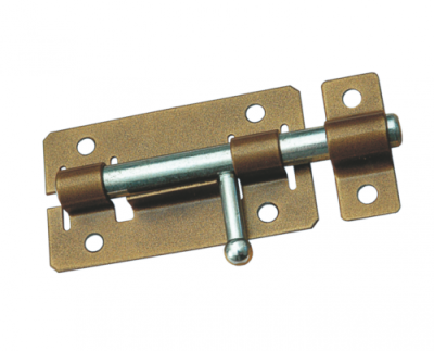 На картинке «Задвижка дверная ЗД-01 L-145мм, бронза (М-К)»