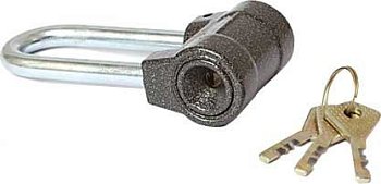 Замок навесной ЧАЗ ВС2-4А-01 длинная дужка (г.Чебоксары)