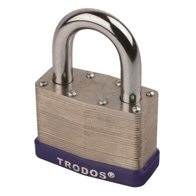 На картинке «Замок навесной "Trodos"(Blister) ВС-SL10-50 наборный»