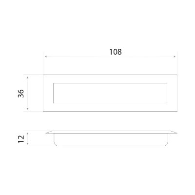 На картинке «Ручка-купе 14.115.33-96, бронза»