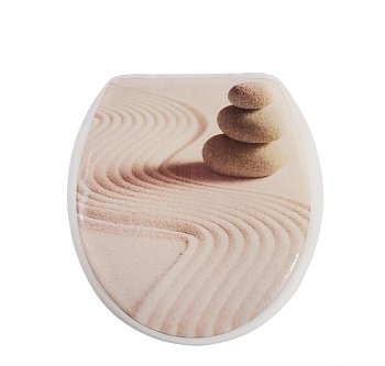 Сиденье для унитаза RY3056 песок