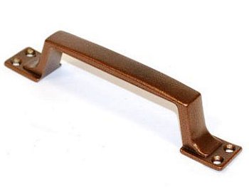 Ручка-скоба литая РС-100-С Латунина медь (г.Саратов)