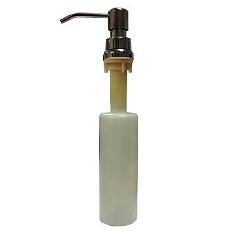 Дозатор врезной для мыла Delphinium пластик, хром 