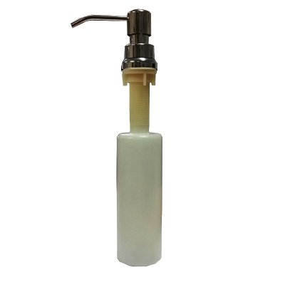 На картинке «Дозатор врезной для мыла "Delphinium" пластик, хром»