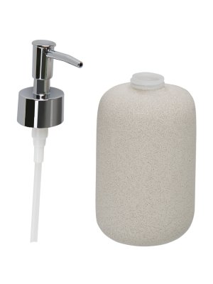 На картинке «Дозатор для жидкого мыла Zenfort "Stone", цемент»