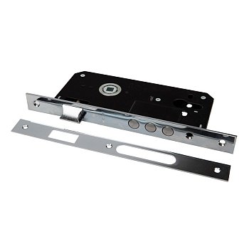 Корпус врезного замка Trodos 152.45-R3M CP, хром (85мм)