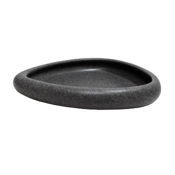 Мыльница Zenfort коллекция Темный камень, полирезина