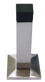 Упор дверной Trodos D75 L75, никель (хедер)