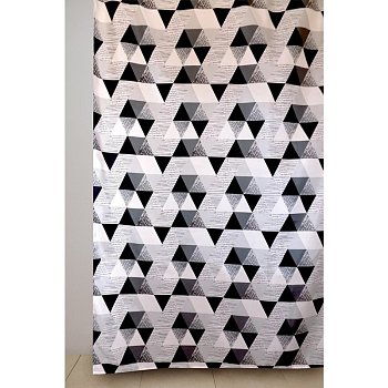 Штора для ванной Dolphin WS-817 графика 180х180