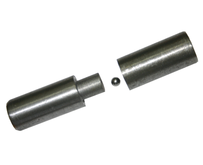 На картинке «Петля гаражная D28х130 мм с шариком (М-К)»