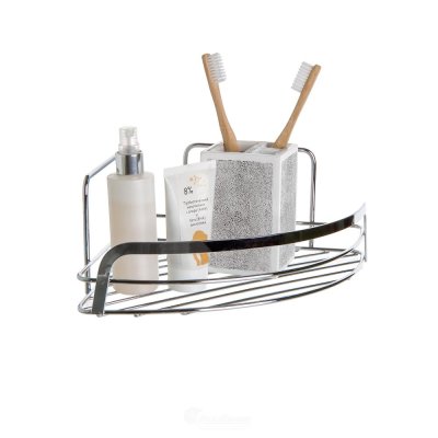 На картинке «Полка угловая хром 1-ая W7259-1»