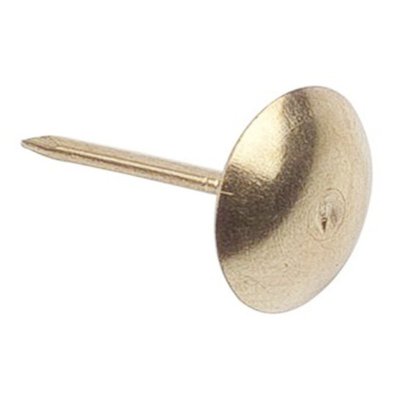 На картинке «Гвозди обивочные 20 золото (100 шт)»