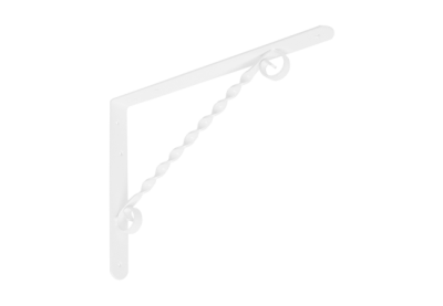 На картинке «Кронштейн фигурный "Домарт" 300х225 белый »