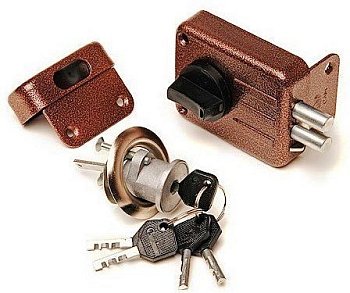 Замок накладной ЗНД-1А-Т Просам (87100 ) (г.Рязань)