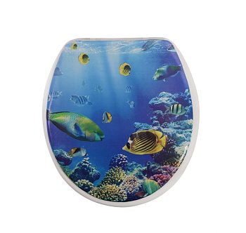 Сиденье для унитаза SK-06161 рифы