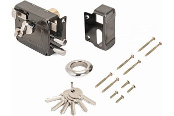 Замок накладной Аллюр LT 556 BN-R