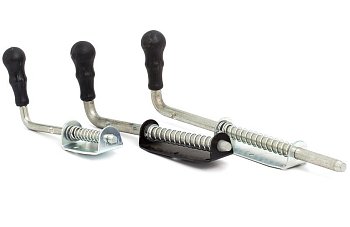 Засов гаражный Симеко 340 мм, полуавтомат подпружиненный (г.Боровичи)