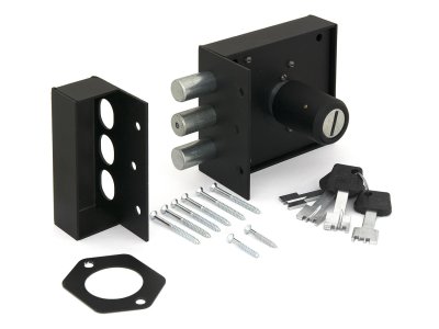 На картинке «Замок накладной "Помповый" "Ригель"»