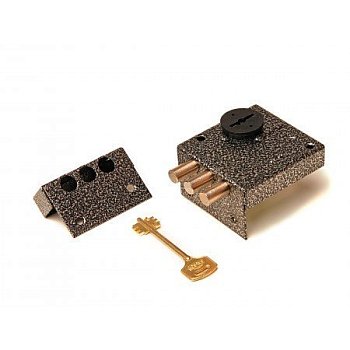 Замок накладной Эльбор Кремень 1.04.51.5.1 К.МА полная компектация (г.Боровичи)