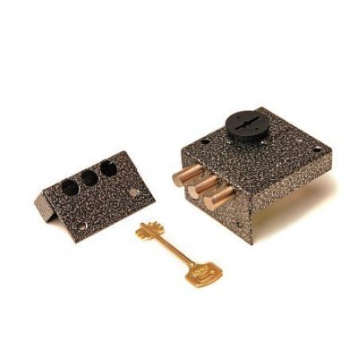 На картинке «Замок накладной "Эльбор Кремень" 1.04.51. КМА»