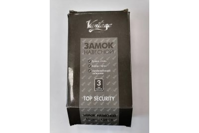 На картинке «Замок навесной Vantage LD1-75 (PD01-75) (36-75) 5 ключей»