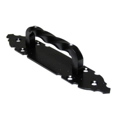 На картинке «Ручка-скоба "Декор 2" НОЭЗ РС100-SL черный матовый »