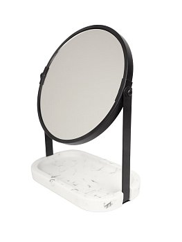 На картинке «Зеркало настольное Zenfort "Бьянка"с подставкой, полирезина»