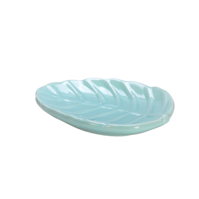 На картинке «Мыльница керамика Листок мятный CE2130DA-SD»