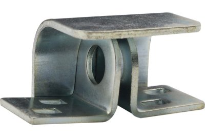 На картинке «Проушина противовзломная с защитной накладкой, цинк, правая»