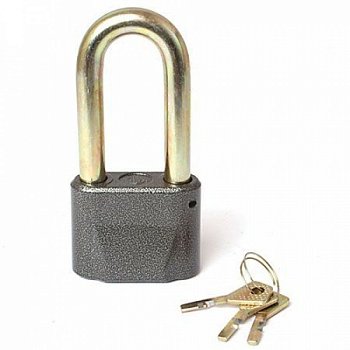 Замок навесной ЧАЗ ВС2-М1-02 длинная дужка (г.Чебоксары)